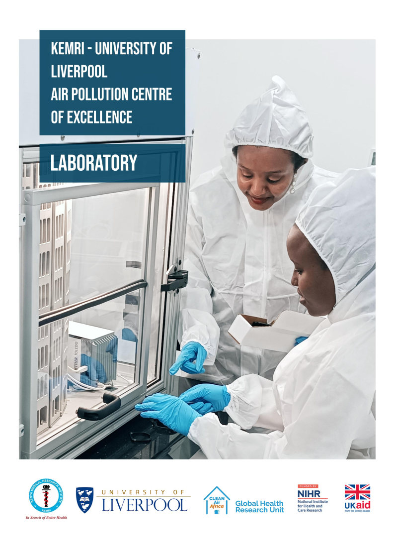 Air Pollution Centre of Excellence housed at KEMRI’s Centre for Respiratory Disease Research in Nairobi, Kenya.