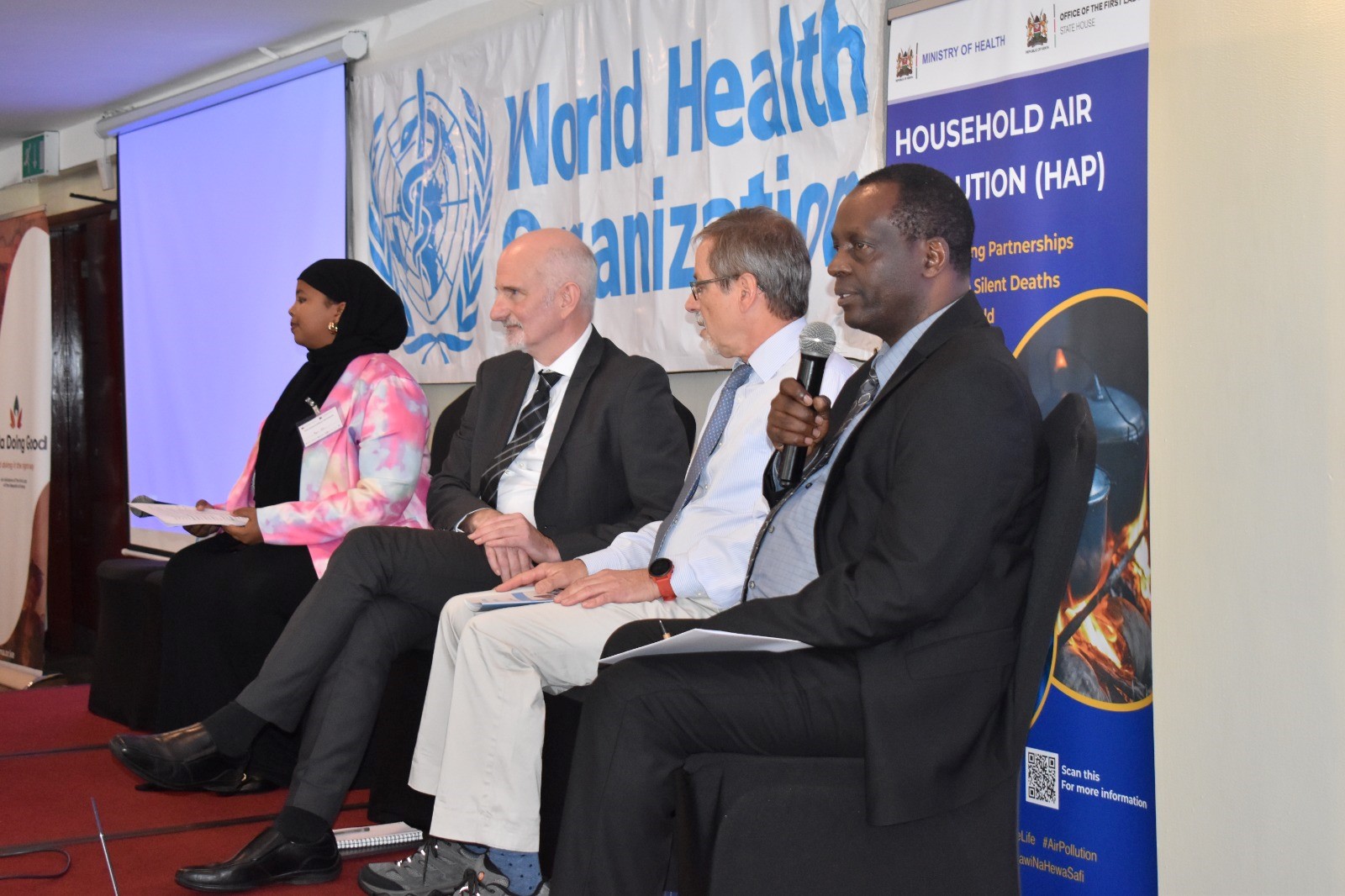 CLEAN-Air(Africa) joins World Health Organization’s summit on ‘Combatting Household Air Pollution in Kenya: A Path to Cleaner, Healthier Lives’